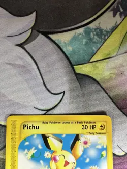 Pokemon Pichu #58/165 Non-Holo Rare - 2002 Expedition Base Set - NM to Mint! - Image 3