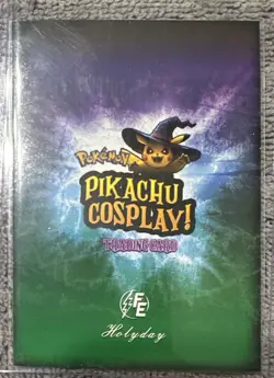 Warcraft (Pikachu) #E29 - Gold Holo Box Hit Electric Pikachu Cosplay - Pokemon - Image 2