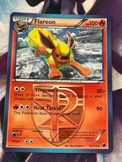 Pokemon TCG Flareon 12/116 Plasma Freeze Non Holo Rare - Image 1