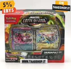 POKEMON MAZZO LOTTE DI LEGA DRAGAPULT EX ITA NUOVO SIGILLATO FAST SHIP 24H - Image 1