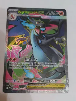 Mega Charizard X EX 109/094 English - Pokemon TCG Phantasmal Flames Pack Fresh - Image 1