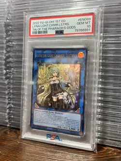 YuGiOh Lyna The Light Charmer, Lustrous MP22-EN089 1st Edition Ultra Rare PSA 10 - Image 4