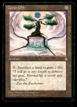 MTG Zuran Orb LP Light Play Ice Age [5078] - Image 1