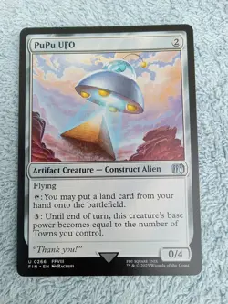 PuPu UFO (U) #266 FINAL FANTASY MTG MINT PACK FRESH CARD - Image 1