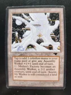 Mishra's Factory (Winter) x1 Antiquities Regular Near Mint English - Image 1