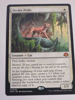MTG - Ocelot Pride - Modern Horizons 3 - Image 1