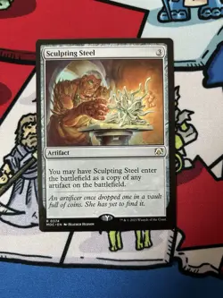 Sculpting Steel x1 Mtg March of the Machine Commander - Image 1