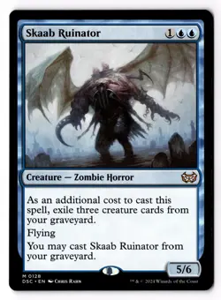 Skaab Ruinator 128 Commander: Duskmourn: House of Horror NM - Image 1