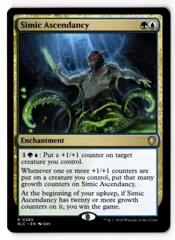 Simic Ascendancy 260 Commander: Bloomburrow NM - Image 1