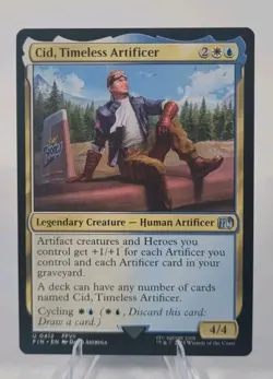 Cid, Timeless Artificer (0412) #412 (NM) Final Fantasy FIN Magic MTG - Image 1
