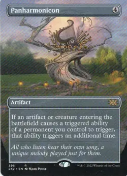 MTG: Double Masters 2022: Borderless Panharmonicon: Lightly Played Condition - Image 1