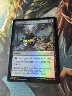 MTG [FOIL] Dismember {Modern Masters 2015} - NM - Image 2