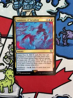 Summons of Saruman x1 Mtg Tales of Middle-Earth Commander - Image 1