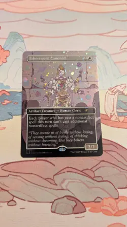 Ethersworn Canonist Galaxy Foil Deathburger Secret Lair - Image 1