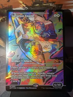 Salvation Engine (Showcase) Aetherdrift Foil NM Never Played - Image 2
