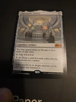 MTG Magic the Gathering Chromatic Orrery Card 2021 Core Set - Image 1