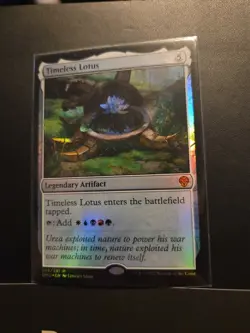 MTG Magic the Gathering Timeless Lotus Dominaria United Foil Card 239/552 - Image 1