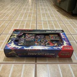 Pokemon TCG Mega Lucario ex Premium Figure Collection Box Factory Sealed - Image 3