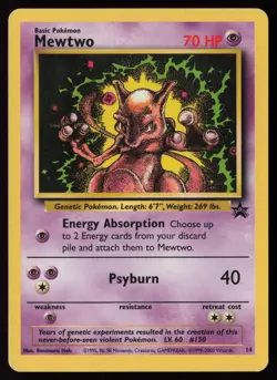 Mewtwo 14/53 WoTC Promo Pokemon TCG MP - MP - Image 1