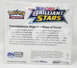 Pokemon TCG Sword & Shield Brilliant Stars Sealed Booster Box - Image 3