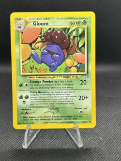 Pokemon Card - Tcg Gloom - 36/111 - Neo Genesis - HP - Image 1