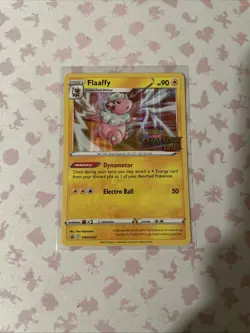 Pokemon Tcg Flaffy Promo SWSH122 Build And Battle Evolving Skies stamped - Image 1