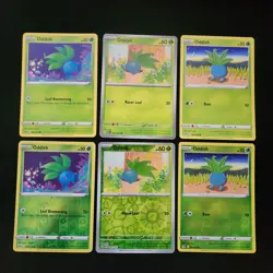 Pokemon Oddish Card Collection Set of 15 Card Lot Bundle - Image 1
