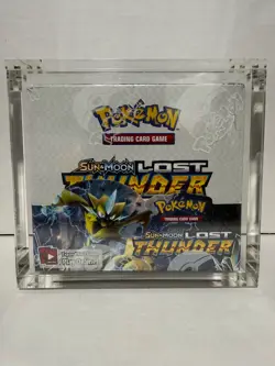 NEW & SEALED Pokemon Sun & Moon Lost Thunder Booster Box - Image 1