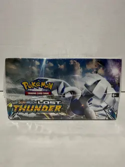 NEW & SEALED Pokemon Sun & Moon Lost Thunder Booster Box - Image 3