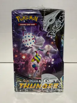 NEW & SEALED Pokemon Sun & Moon Lost Thunder Booster Box - Image 4