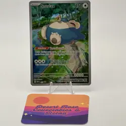 Pokemon TCG Snorlax SVP 051 Scarlet & Violet 151 Black Star Promo - Image 1