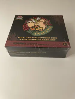 2025 Pokemon Worlds Arcanine Coin Damage Counter Dice Marker Set (Sealed) - Image 3