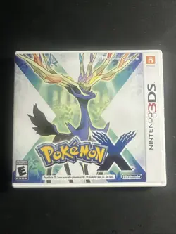 Pokemon X (Nintendo 3DS, 2013) - Game and Box, Pre-Owned - TESTED AND WORKS - Image 1