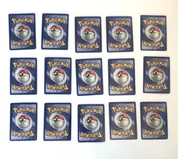 Vintage Pokemon Cards Holo Lot WOTC (15) - Image 2