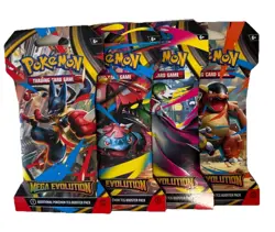 NEW Unopened set of 4 Mega Evolution Pokemon Booster Sleeved 100% Authentic ￼ - Image 3