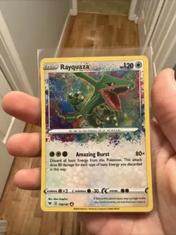 Pokemon TCG Rayquaza Amazing Rare Vivid Voltage 138/185 Mint/Near Mint Condition - Image 1