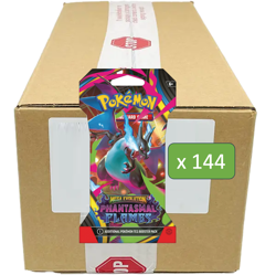 POKEMON PHANTASMAL FLAMES SLEEVED BOOSTER PACK CASE - FACTORY SEALED-US ENGLISH - Image 1