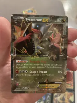 Tyrantrum EX - XY70 - XY Black Star Promo Pokemon TCG - Image 1