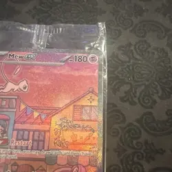 SEALED Mew ex SVP 053 Black Star Promo Full Art Pokemon TCG Scarlet Violet 151 - Image 4