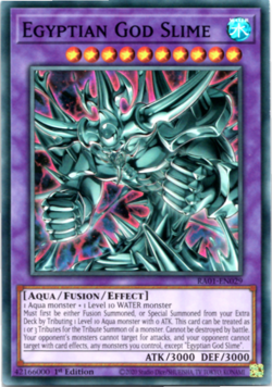 Egyptian God Slime - RA01-EN029 - Super Rare - 1st Edition - Yugioh - Image 1