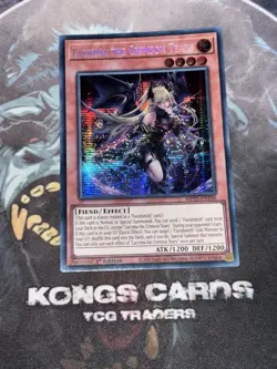 Yugioh Lacrima The Crimson Tears MP25-EN100 1st Ed Secret rare - Image 1