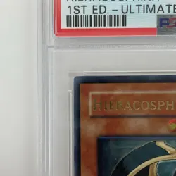 PSA 8 YuGiOh Hieracosphinx TLM-EN012 1st Edition-Ultimate Rare NM-MINT - Image 2