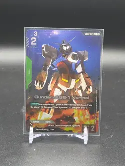 Gundam AGE-1 Normal Gundam Card Game Dual Impact GD02-021 Alt Art - Image 1