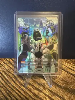 Gundam TCG Card Game Dual Impact GD02-103 R+ AGE Device Command Alt Art Rare NM - Image 1