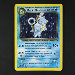 Pokemon TCG Dark Blastoise Holo Rare Card 4/110 Vintage WOTC NM-MINT - Image 1