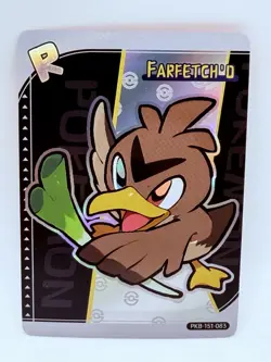 Pokemon Baby 151 Farfetch’d Special Doujin Kawaii Holo Illustration Art Card - Image 1