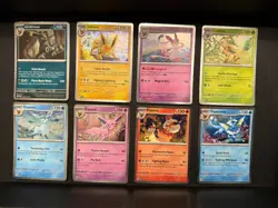 Prismatic Evolutions Costco Cosmos Holo Promo Cards Full Set Of 8 Eeveelutions - Image 1