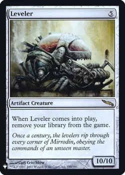 Leveler -Foil Near Mint MTG Mystery Booster Retail Edition Foils - Image 1