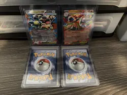 Pokemon 4 Card Lot! Mega Evolution! - Image 3