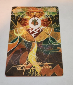 Lightning Bolt Art Card - Gold-Stamped Foil Signature - Strixhaven MTG - Image 1